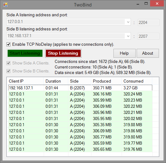 NetworkActiv TwoBind - Small Screenshot